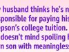 Why My Husband Refuses to Cover Our Son’s Tuition—and What I Did Next