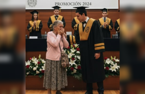 “The garbage collector’s son,” they called me. But at graduation, I just said one line… and everyone fell silent and cried.”.