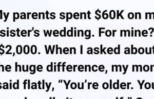 They Gave My Sister a $60K Wedding and Me $2K – I Didn’t Complain, but What Happened on My Wedding Day Left Them Speechless