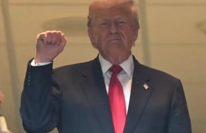 Donald Trump ‘rattled’ as he’s booed at stadium he wants named after him