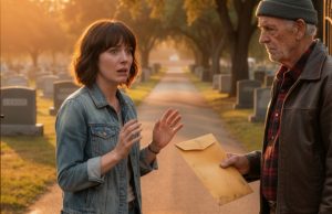 As I left prison, I rushed to my father’s house, but my stepmother said coldly, “Your father was bu.ried a year ago. We live here now.”