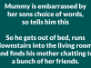 Mummy Is Embarrassed By Her Sons Choice Of Words