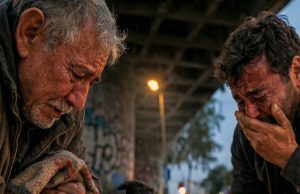 A Heart-Wrenching Encounter Under the Bridge: The Secret Past of a Lame Street Dog