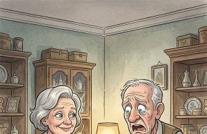 An elderly couple, Harold and Edna, had been married for over 60 years.