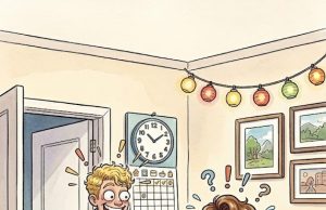 A man ran home from work