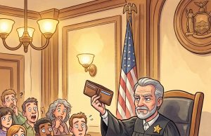 A man finds a wallet with $800 in it.