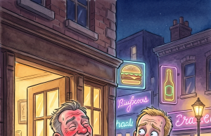 Two Drunk Guys and the Strangest Night of Their Lives