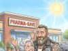 Linda hurried into the pharmacy to pick up medicine for her sick grandson.