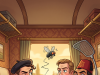 A Turk, a Frenchman, and an Englishman are traveling on a train.