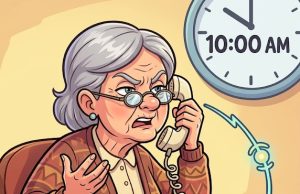 The digital wall of corporate bureaucracy was no match for the sheer determination of an elderly woman on a mission.