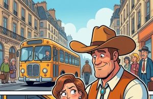 Woman couldn’t get on the bus, but the man behind her sprang into action