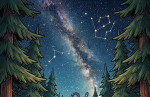 Dave and his girlfriend, Jessica, went on a camping trip.